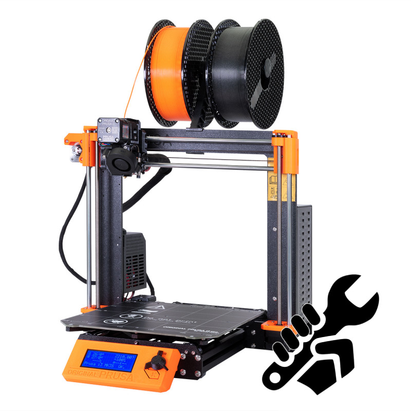 Plaque En Acier 3D Imprimante / Lit Chauffant Magnétique Prusa I3 Mk3S  Mk2.5 + Plaque D'Acier Élastique Couche Texturée - Imprimante 3D