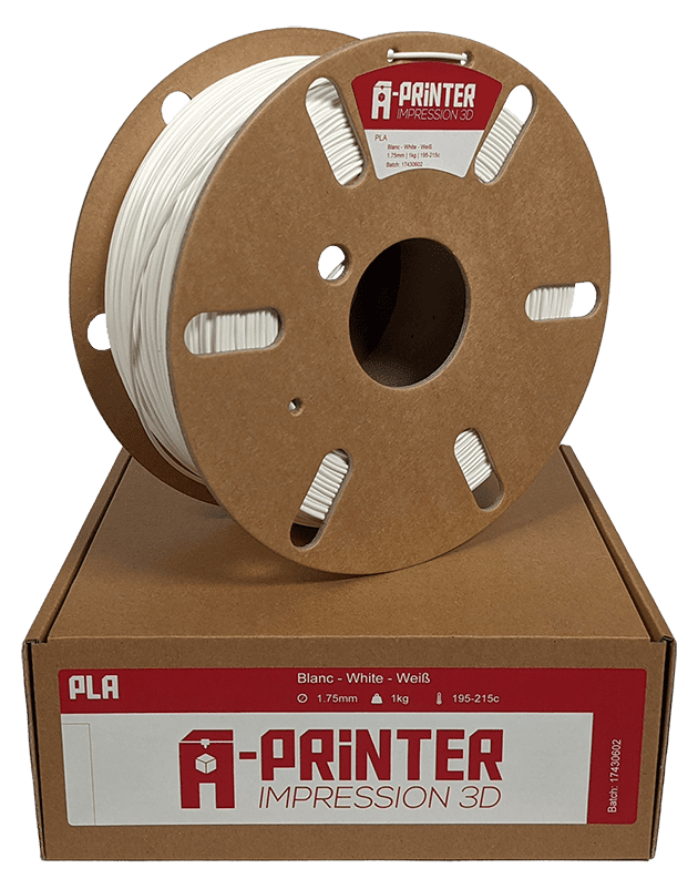 Filament Pla Mat Pour Imprimante 3d, 1.75mm, 1kg, Fil Plastique